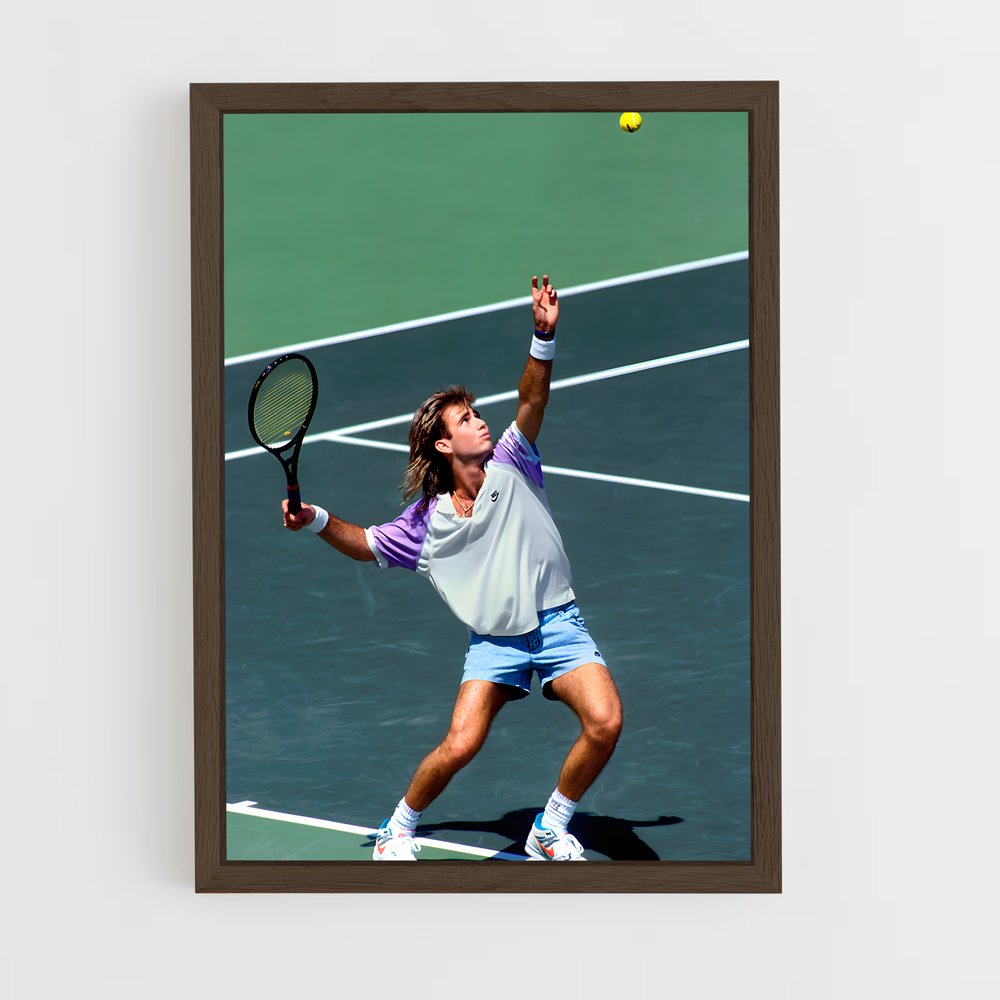 Poster agassi hommage – affiche Tennis (vue 5)